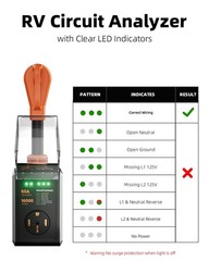 50 amp Surge Protector for RV, 2026 Upgraded 16000J Surge Protection RV Circu…