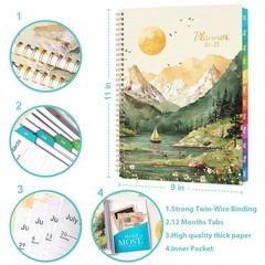 Planner 2026-2027 – Academic Planner 2026-2027 Weekly and Monthly, July 2026 …