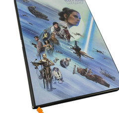 NEW Star Wars Rise of Skywalker Dual Hardcover Journal Rey Kylo Ren Dark v Light