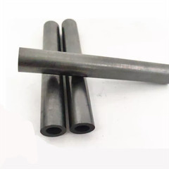 Hollow Carbon Graphite Electrode Round Rod Bushing Sleeve Diameter 5mm-50mm