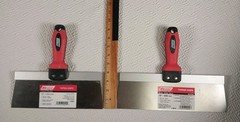 Wal-board Blue Steel Drywall Taping Knife Blade 10″ & 12″ 2 Pack NEW
