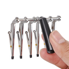 Dental Veneer Porcelain False Teeth Clip Veneer Glazing Clip Crown Holder Clamp