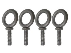 5/8″ x 1-3/4″ Machinery Eye Bolts Shouldered Rigging Lifting Point – 4 Pack