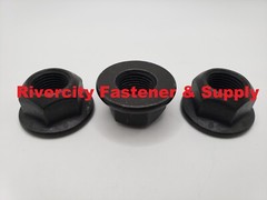 7/16-20 Grade 8 All Metal Flange Lock Nuts 7/16×20 Top Lock Nuts 7/16 x 20 Nut