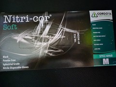 Black Nitrile Gloves 4mil, 1000 Gloves Per Case