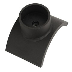 Bottle Jack Adapter Saddle, High Strength Hydraulic Lifting Axle Saddle Black