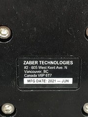 ZABER VSR40A-T3A VSR Series Vertical Lift Stage