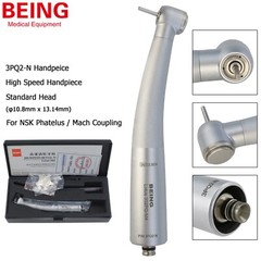 BEING Dental High Speed Handpiece 45 Degree Angle NSK Phatelus Coupler 4 6 Hole