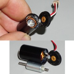 Aircraft Brushless Motor Front Ball Bearing High Spee Inner Rotor 6000KV Motor