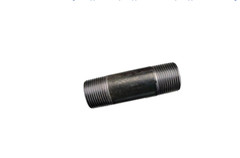 1-1/4″ x 6″ XH SCH80 Black Nipple