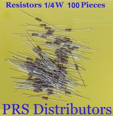 100 Pieces Resistors 1Ω to 1MΩ 1/4W 0.25 W 5% Tolerance USA SELLER Your Choice