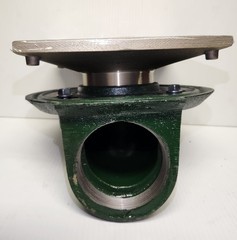 3″ FLOOR DRAIN,BODY ASSEMBLY WHIT THREADED SIDE OUTLET-WHIT 8S NIKALOY STRAINER