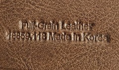 VTG Franklin Covey Brown Full-Grain Leather 2-Zipper Wallet Binder – RARE