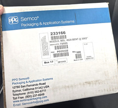 *500/Cs* PPG SEMCO 233166 Model #620 Precision Nozzle, 30-degree bend 6″ Long