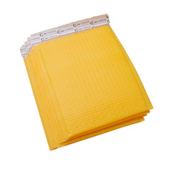 AirnDefense 400 #2 8.5X12″ Yellow Poly Bubble Mailers Shipping Padded Envelope
