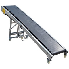 110V Inclined Belt Conveyor Production Line Climbing Conveyor Feeding Machine