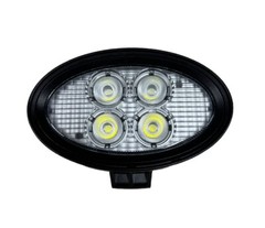 Case IH 47669665 Oval Flood Work Lamp 20-Watts