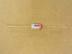 S01006 (2 Pc Lot) 0.01 ufd 160 volt 160V 2.5 % axial polystyrene capacitor