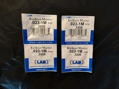 20 Packs Of 50 Kwikset Master & Bottom Pins original keying pins by Labpins NEW