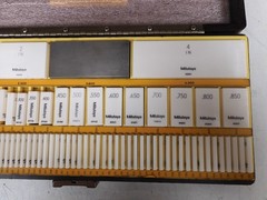 Mitutoyo Ceramic Gage Block Set – 81 pcs. – Grade 2 English, Rectangular – QD19