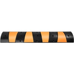 VEVOR Modular Rubber Speed Bump Driveway Cable Protector Ramp 6FT with 2 Channel
