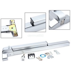 Door Push Bar Panic Heavy Duty Commercial Rim Exit Device For 30″-36″ single NEW