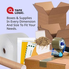 Tape Logic 2 Inch x 110 Yards Pre-Printed Packing Tape,Stop If Seal is Broken, 2