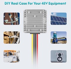 DC18V-60V to 12V Converter 20A 240W Golf Cart 24V 36V 48V Step down to 12V Conve