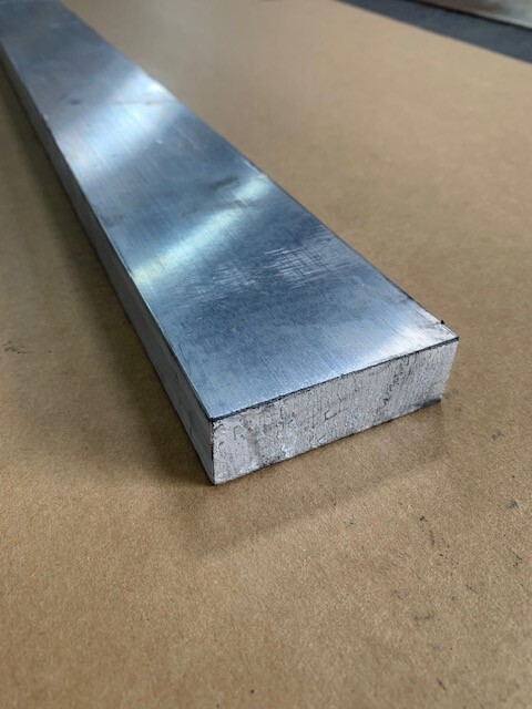 3/4″ x 3″ Aluminum Flat Bar, 6061 Aluminum, 10 Inch Length, 0.750″ Flat Bar
