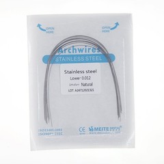 Dental Ortho Stainless Steel Archwire Natural Form Arch Wires Brackets Arch Wire