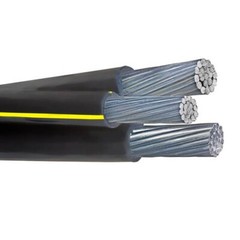 Brenau 1/0-1/0-2 Triplex Aluminum URD Direct Burial Cable 600V (160 Amps)