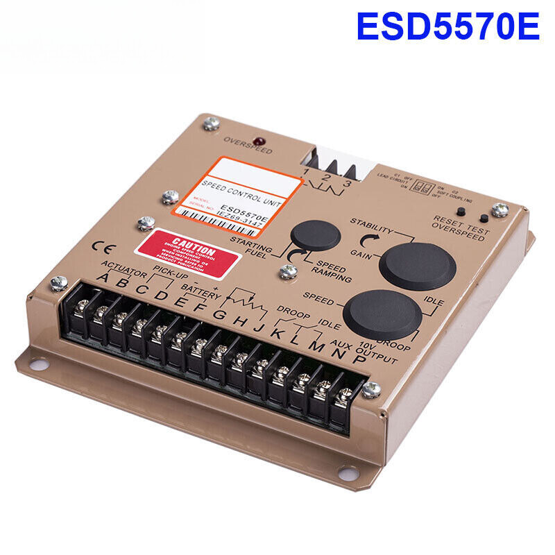 Controller ESD5570E Speed Control Governor Unit compatible Diesel Generator