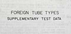 WESTERN ELECTRIC KS-15750-L1 & L2 Tube Test Data, ALL the Data There Is.