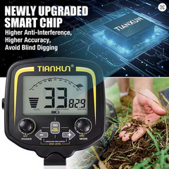 TIANXUN TX 850M Pro Metal Detector, Very Sensitive, Discrimination, Ground Grab