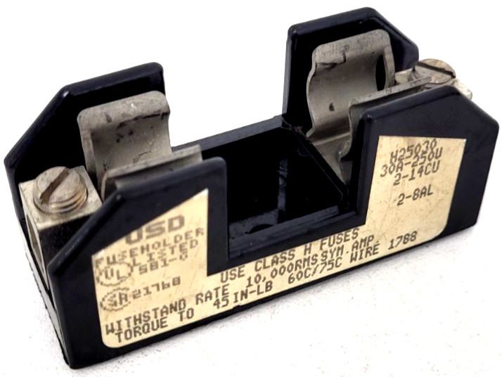 H25030 USD 30 Amp 600V Fuse Holder – Next Day Option