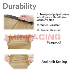 ANY SIZE # Beige Color Poly Mailers Shipping Envelopes Plastic Bags Self Sealing