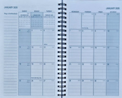2026 Weekly/Monthly Planner, organizer, Appointment book, 5″ x 8″ Select color
