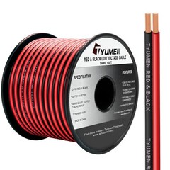 100FT 14/2 Gauge Red Black Cable Hookup Electrical Wire LED Strips Extension …