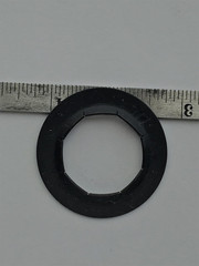 Pushon Pushnut Stud Size 5/8 Phosphate + Oil 2piece