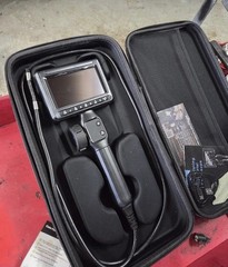 4.3in IPS LCD Digital Inspection Camera 1080P Waterproof Semi-Rigid + LEDs