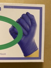 FITGUARD NITRILE GLOVES 300/Box Large Size Brand New Factory Sealed, Powder Free