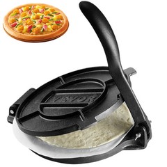 VEVOR 10 Inch Tortilla Press Chapati Maker Roti Dough Maker Heavy Duty Cast Iron