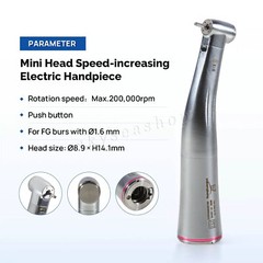 10 Pcs Dental High Speed Handpiece Standard Head Push w/ 4 Hole Coupler fit Kavo