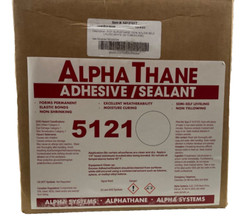 4 PACK Alpha 5121 Thane White Adhesive/Sealant 10.3 Fl Oz RV/Camper/Trailer