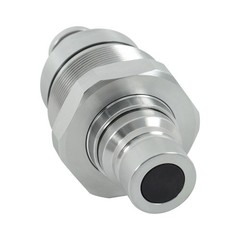 373-6967 Male Flat Face Coupler Compatible For Caterpillar 226D 262D 279D