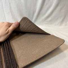 Planner Perfect Brand Traveler’s Notebook – Dark Brown Alligator Skin