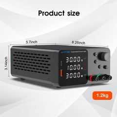 DC 0-30V/60/120/160V 0-2/3/5/10A Lab Adjustable Bnech Power Supply Variable Volt