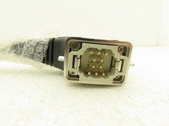 Amphenol Sine Systems HM10EEG16-MPS/FPS-25 Control Cable 10-Pin Male/Female 25′