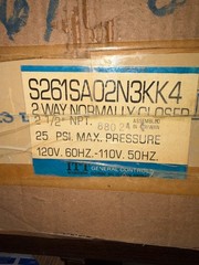 NEW ASCO S261SA02N3KK4 2 WAY NORMALLY CLOSED GAS VALVE 2-1/2” NPT. S5