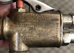 Heavy Duty Victor Ca2460 Cutting Attachment 315c Torch Handle Oxygen/acetylene